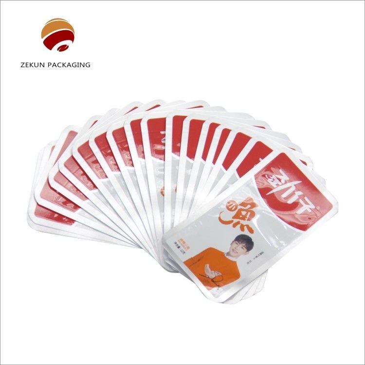 การปรับแต่งถุงรัดขวาง CMYK/PANTON การออกแบบสี PET/AL/PA/RCPP