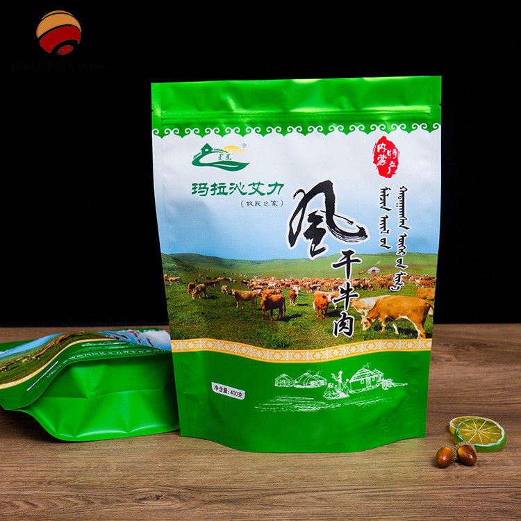 แอนติสแตตติก พลาสติก ด้านบนเรียบ ยืนขึ้น กระเป๋า 10 สี ป้องกันกลิ่น