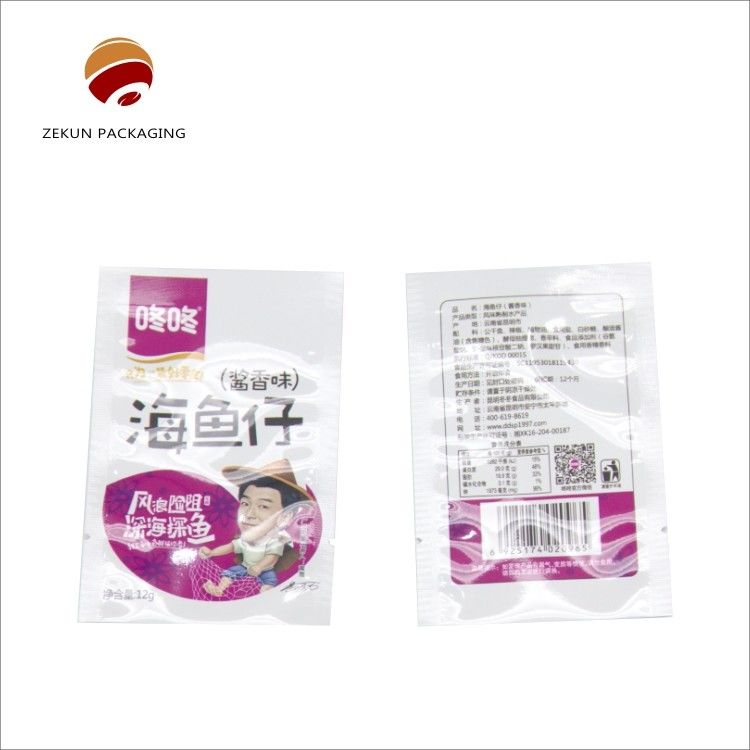 อาหาร แพ็คเกจ PET retort กระเป๋าอาหาร กระเป๋า Vakuum ขั้นสูง 130 องศา CMYK สี