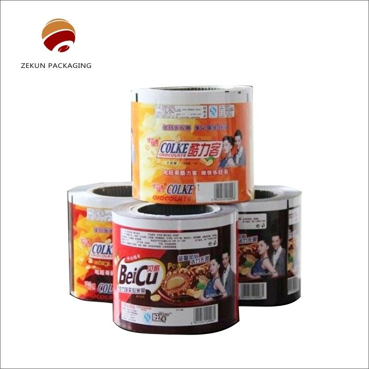 กระเป๋าบรรจุอาหารว่างตามสั่ง CMYK/PANTON 10 สี โฟลยอลูมิเนียม PET/AL/PE แมทหรือจิ้มใส