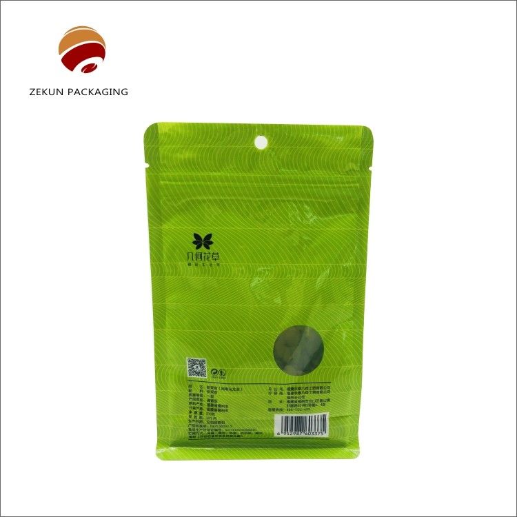 กระเป๋าบรรจุชาที่กําหนดเองด้วยซิปโปป CMYK / PANTON Design กันความชื้น 30-200g-5kgs