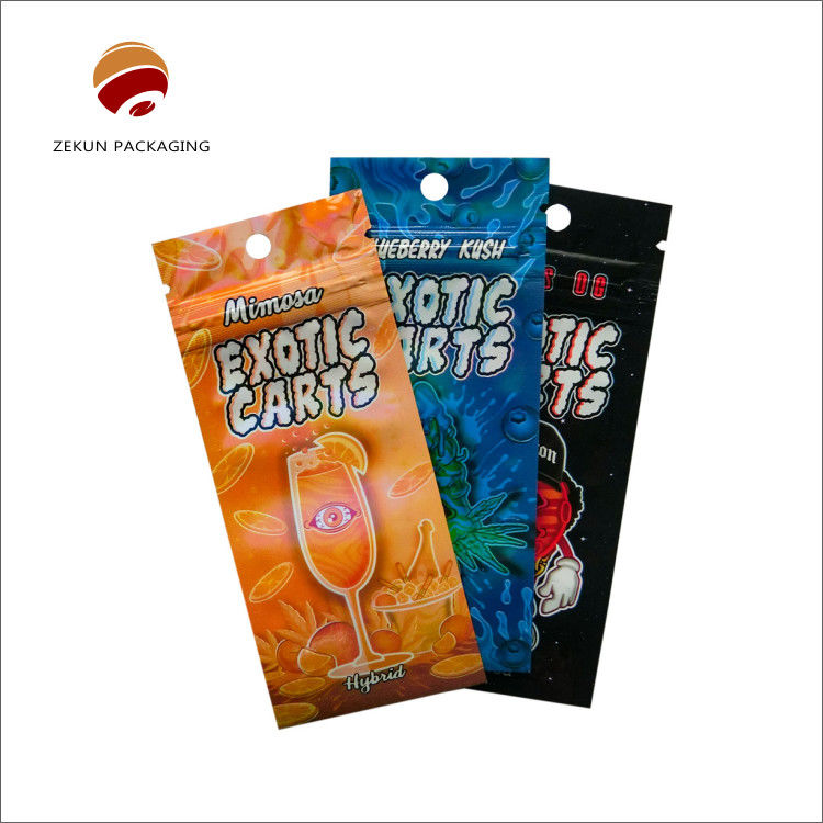 PET/VMPET/PE Side Gusset Bag Packaging กันความชื้นหลายสี