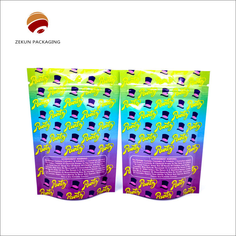 ความต้านทานการกัดกรีด กระเป๋าบรรจุที่ยืดหยุ่นตามสั่ง สี CMYK/PANTON