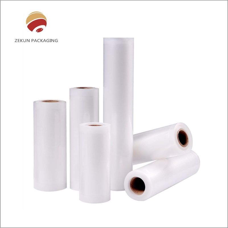 7 ชั้น Co-extrusion เครื่องเป่าอากาศ ถุงสูบอาหารสําหรับการแปรรูปปลาซอลมอนในขนาดต่าง ๆ และวัสดุโปร่งใส